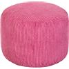 Loft 25 pouf rotondo a bolle | poggiapolsi per interni e soggiorno, design ergonomico, ultra comodo e resistente, colore: rosa