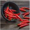 levandeo Quadro in Vetro 30x30 cm Quadro da Parete in Vetro Peperoncino peperoni Cucina