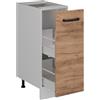 Vicco Colonna dispensa cucina R-Line, Rovere dorato, 30 cm