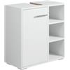 Badplaats B.V. Mobili da Bagno Neptunus 60 x 28 x 60cm Bianco - Armadio mobiletto lavabo