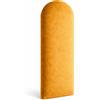 MEBLE ANGELO Angelo - Imbottitura da parete - Pannelli da parete 3D per letto - Cuscino da parete - Pannelli imbottiti - Pannelli imbottiti - Pannelli imbottiti da parete - Giallo 70 x 25 - Pannelli imbottiti