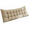 CXLT Cuscini Testata letto Cuscino Lombare da Lettura imbottito Cuscino di supporto per schienale Cuscino di posizionamento Cuscino multifunzione per letto/Testiera/divano/poltrona lunga(110x50x10cm,Light