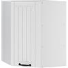 Vicco Mobile angolare da cucina Fame-Line, Bianco rustico, 57 cm, per la combinazione con altri moduli della serie Fame-Line