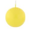 Candela Sfera Giallo 4 cm, 12 Pezzo