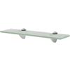 vidaXL Mensola Galleggiante in Vetro 40x10 cm Ripiano Muro Espositore Scaffale