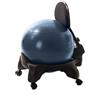 KIKKA ACTIVE CHAIR PLUS - Sedia Ergonomica con Pallone Gonfiabile e Schienale Regolabile (Oltremare)