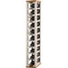 Expovinalia Portabottiglie Vino Legno 10 Bottiglie - Cantinetta Vino da Terra in Pino, Wine Rack Porta Bottiglie 105x13x32 cm