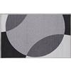 ABC TAPPETO CUCINA CLASSIC A - GREY BLACK 50X80