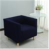 Mswborml Quadrato Fodere Copripoltrona da Cocktail con Fondo Elastico, Rimovibile Copripoltrona Elasticizzato Sedia da Club, Elasticizzato Copripoltrona Chesterfield 1 Posto AntiGraffio,O