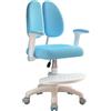 Haibinsuo Sedia da scrivania per bambini, seduta regolabile in altezza e profondità, sedia da computer per bambini, sedia da studio ergonomica con ruote a 360 gradi, supporto lombare, ruote con freno