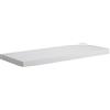 Kiamami Valentina - Mensola Sottolavabo 120 cm | Legno Bianco Spazzolato | Supporto per Lavabi da Appoggio | Profondità 50 cm, Spessore 5.8 cm, Bianco, Legno