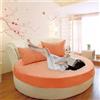 MTHGH Coprimaterasso impermeabile, matrimoniale, rotondo, con angoli, per letto king size, protezione per materasso (3, diametro 230 cm)