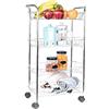 MAURY'S IL NUMERO UNO DEL RISPARMIO MAURY'S CARRELLO DA CUCINA CON 4 CESTI 50 X 27 X H80 CM