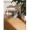 benuta Pure Tappeto Juta Jutta - Naturale Rotondo 90 cm - Tessuto a Mano per Camera da Letto, Salotto, Soggiorno - Design Boho - Adatto al Riscaldamento a Pavimento