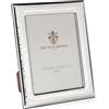 SEC OF FLORENCE 7218/10x15IT Cornice Portafoto in Argento Massiccio 925 con Retro in Legno Mogano