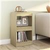 IBUQDDV Mobile Entrata Ingresso Scaffale Salvaspazio Mensole Cameretta Vetrina Soggiorno Libreria/Divisorio Rovere Sonoma 40x30x72 cm per Soggiorno Ufficio Camera Da Letto Sala Studio