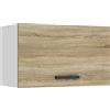 B BELINI GROUP Belini Pensile Cucina, Armadio da cucina SGP. Larghezza 60 cm. Armadio superiore con 1 anta, pensili da cucina, pensili da parete, rovere Sonoma