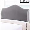 ZCXRYFL Copertura Per Testiera Letto Elasticizzato Copritestata Letto Matrimoniale Singolo Antipolvere Fodera Per Testiera Per Letto Legno/tessuto/pelle Coprischienale Letto Decorazione,Grey2-Length：90cm