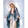 ZQMHCY Diamond Painting Kit Completo Donna Religiosa Diamond Painting Adulti Bambini Quadri con Perline Full Strass Ricamo Diamond Painting Grandi Dimensioni Home Wall Decor 30x40cm