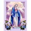 ZQMHCY Diamond Painting Kit Completo Fiori Religiosi Diamond Painting Adulti Bambini Quadri con Perline Full Strass Ricamo Diamond Painting Grandi Dimensioni Home Wall Decor 30x40cm