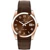 LUCIEN ROCHAT LÈMAN Orologio Uomo Tempo e data in Acciaio, Pelle naturale - R0451114001