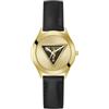 GUESS P GLD CS/SUN CHAMP LOGO DL W/BLK INKFILL/BLK LTR STRP, Champagne