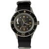 Walter Mitt Sea Wolf Black Automatico Acciaio Opaco Nero Tessuto Orologio Militare Uomo