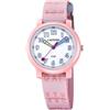 Calypso Orologio Analogico Unisex in Nylon Rosa - Movimento al Quarzo - Vetro ad Alta Resistenza - Resistente all'Acqua 5 ATM K5811/1
