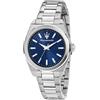 MASERATI Orologio Donna in Acciaio, Solo tempo, Analogico, 35 mm, Collezione VELOCITA', Idee Regalo Donna