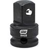 Gearwrench 84408 3/8 Drive 3/20,3 cm F x 1/5,1 cm m impatto adattatore, nero