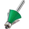Trend Fresa V 67,5° con inserto carburo, gambo 1/4, Ø 30,9 mm