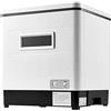 NadineDutol 60 l, 1500 W, 110 V, lavastoviglie da tavolo, piccola lavastoviglie, serbatoio da 5 litri, 6 programmi, autoportante, adatto per ufficio, roulotte e campeggio.
