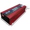 MEIVIYA Inverter a onda sinusoidale DC12V 24V 48V 70V a CA 220 1600W 3500W Trasformatore Convertitore di potenza Inverter solare con display a LED(2600W,12V)