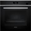 Siemens HR532GBS3, iQ300, forno da incasso con supporto per vapore, 60 x 60 cm, programmi automatici cookControl15, aria calda 3D, aria fry (lamiera inclusa), softMove, ecoClean, riscaldamento rapido,