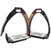 Horses Staffe Sicurezza Safety, Progettate per la Massima Sicurezza e Comfort del Cavaliere, Moderne ed Eleganti (Bordeaux/Nero)