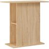 vidaXL Supporto per Acquario 75x36x72,5 cm Multistrato Rovere Sonoma, Mobile per Acquario, Supporto per Acquario in Legno, mobiletto per Acquario