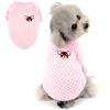 SELMAI Maglioni per Cani di Piccola Taglia Morbido Caldo Soffice Maglione Cucciolo Chihuahua Cappotto Bassotto Peluche Abbigliamento Gatti Animali Domestici Antivento Freddo in Inverno Rosa L