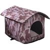 YRTUOP Casetta Per Gatti Per Esterni, Cuccia Per Gatto Da Esterno Tendas Impermeabile Per Gatti Rifugio Gatto Randagi Rifugio Termico Per Animali Per Balcone Patio Cortile Prato