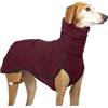 Generico Cappotto Per Levriero A Collo Alto, Giacca Calda Per Levriero Invernale, Maglione Per Levriero, Camicia In Pile Per Cani A Collo Alto, Gilet In Pile Per Cani, Pullover Autunno Inverno, Felpa Alla Moda