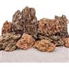 AquaOne Set di pietre drago per acquario S0 I pietre naturali Dragon ca. 10 kg Mix I 15 pietre misura S-L I Aquascaping roccia I rocce decorazione I parete posteriore marrone