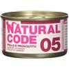 Natural Code Natural Line Pollo E Prosciutto Gr. 85 Code 05