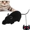 Baoqifong 1/2 pz giocattolo per gatti a forma di topo telecomandato - giocattolo interativo per gatti mobili | giocattoli di topo in peluche con coda pelosa, giocattolo interattivo per gatti, giocattolo per