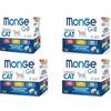 Generico MONGE GRILL GATTO CAT STERILISED MULTIPACK VITELLO, GALLETTO E TROTA. 4 BOX DA (12X85g) CADAUNO