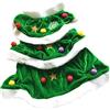 FRCOLOR Vestito Per Cani Forma Di Albero Di Natale Abbigliamento Festivo Per Animali Domestici Cappuccio Materiale Confortevole Per Cani Piccoli s Verde