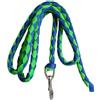 Generic Corda per Cavallo con Attacco a Clip Sicuro, 2m Verde e Blu