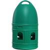 predolo Abbeveratoio per Uccelli/Anatra Pollo Quaglia Distributore d'Acqua Alimentatore Automatico con Manico sospeso/Abbeveratoio di Grande capacità, Verde 3L