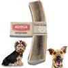 4DOGS ORIGINAL 4 Dogs Original Giocattolo da masticare corna di cervo per cani - S - 10 cm interi - Corna di ossa da masticare 100% naturale - 1 pezzo