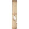 Wilitto Tappetino tiragraffi per gatti in sisal naturale con lima per unghie per mouse, protegge le gambe dei mobili, facile da installare, per tavolo, cachi, L