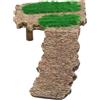 Generico Zona Basking Per Tartarughe In Acquario | Piattaforma di Riposo per Acquario con Scaletta Antiscivolo,Accessorio Sicuro Per Rettili, Rane E Testuggini Acquatiche Con Area Arrampicabile