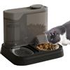 Generico Dispenser Automatico Per Cibo Per Cani - Erogatore Cibo e Acqua per Animali Domestici - Alimentatore Multifunzione 2 in 1 per Case con Più Animali e Ambienti Domestici